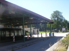 граница Словении с Австрией в августе 2008 г.