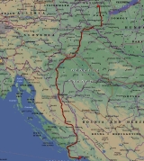 Обратный маршрут по Хорватии.