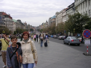 Прага, Вацлавская площадь