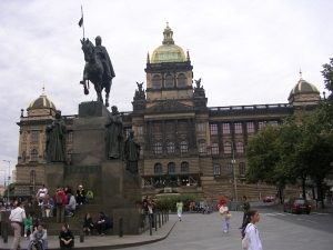 Вацлавская площад в Праге