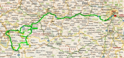 Наши маршруты в Австрии