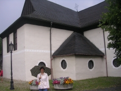 Старинная деревянная церковь в Кежмароке